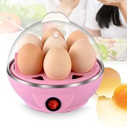 Nexiva Electric Egg Boiler – 7 Egg Capacity, Single Layer Egg Poacher with Auto-Off Function, Fast & Easy Egg Cooker for Steaming, Boiling & Poaching (Multi-Color) image 3