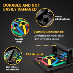GRYPP Multi-Function Push-Up Board, 15 IN 1 Positions for Full Body Workout, Durable Push-up Bar image 4