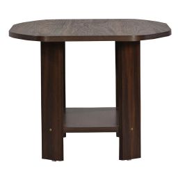 DeckUp Dusun Engineered Wood Coffee Table (Walnut, Matte Finish) image 5