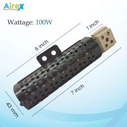 Airex Space Heater For HT LT Panel Electrical Panel Switch Gear Panel Boards/Electronic Instruments Panel Space Heater 100W image 1