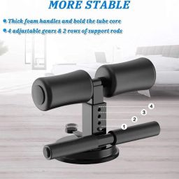 COLESHWAR Sit-Up Bar with Foam Handles and Rubber Suction Base, Abdominal Curl Exercise Fitness Equipment image 2