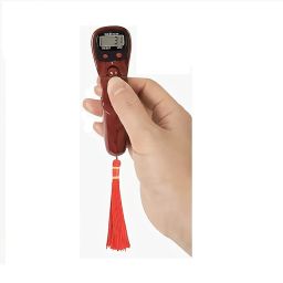 Rangchhelo Digital Tasbeeh Counter – Rotating Prayer Beads Jaap Mala with LED Display | Hand Tally Digital Counting Machine for Dhikr, Mantra, Meditation, Islamic Prayer & Spiritual Use | ABS Plastic image 2