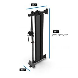 REALSWISS FUNCTIONAL TRAINER SINGLE COLUMN WEIGHT STACK image 1