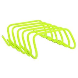 AH Strong PVC Tube Built Agility Hurdles for Field and Gym Training and Speed Coordination, 9-inches (Yellow) - Pack of 6 image 4