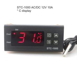 Techtonics STC-1000 DC12V Digital Temperature Controller Thermostat Switch with Temperature Sensor Probe image 2