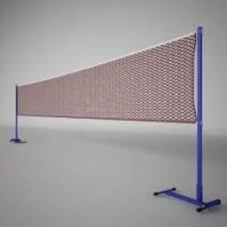 Amazing Nylon Badminton Net (Red) image 2