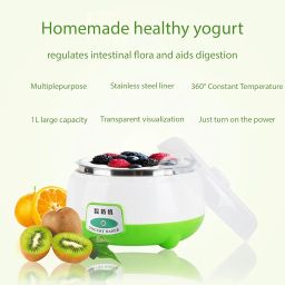 YOGURT MAKER MACHINE With Stainless Steel Inner Container With Temperature Control Yogurt Maker For Home Kitchen 1 Liter Automatic Yogurt Maker machine curd maker dahi maker healthy need image 3