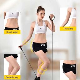 KEVJ Twist Stepper Machine with Resistance Bands, LCD Monitor, Tone Your Buttocks, Legs, Thighs, Waist, and More - Compact and Portable 2-in-1 Mini Stepper with Adjustable Resistance image 1