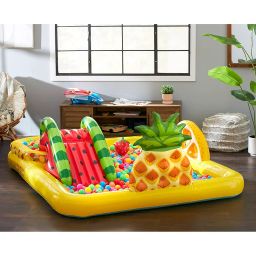 Intex Fun 'n Fruity Inflatable Play Center, for Ages 2+, Multicolor image 1