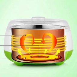 Automatic Yogurt Maker Machine With Stainless Steel Inner Container Electric 15 Watts 900ml Automatic Curd & Home DIY Dahi maker Container (Multicolor) image 3