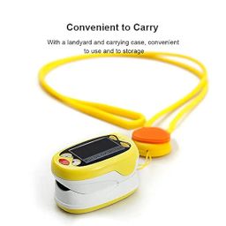 WEAL Fingertip Pulse Oximeter, Blood Oxygen Saturation Monitor with Respiratory Refrequency, Perfusion Index and Pulse Monitoring, Infrared Noninvasive Quick Measurement with OLED HD Display image 3