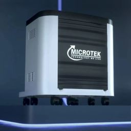 Microtek All in One Trolley for Single Tall Tubular Battery and Inverter | Durable, Plastic Material | Suitable for All Type Inverter-Batteries ( Grey ) image 2