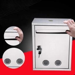 OTIPORTER All in 1 Multipurpose Big Size Letter Box/Complaint Box/Suggestion Box/Donation Box with Lock Table Top or Wall Mount image 2