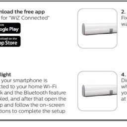 Philips Smart Wi-Fi LED Batten 24-Watt WiZ Connected (Pack of 1) (Shades of White + Tuneable + Dimmable + Pre-Set Modes) (Compatible with Amazon Alexa and Google Assistant), Pack of 1 image 5