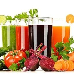 Mini Portable Juicer Machine Juicer Hand Juicer for Fruits and Vegetables with Steel Handle Vacuum Locking System,Shake,Fruit Juicer Machine for All Fruits (Multi) 1PC image 2