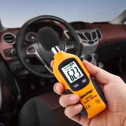Decibel Meter, RISEPRO Digital Sound Level Meter 30 – 130 dB Audio Noise Measure Device Dual Ranges HT-80A image 4