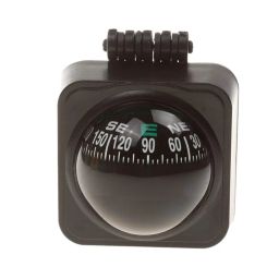SkyWalker Adjustable Navigation Dashboard Hiking Direction Guide Ball Self-Adhesive Car Compass (Black, Small) image 1