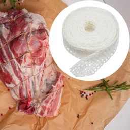 UJEAVETTE Meat Netting Roll Elastic Sausage Packaging Net for Grilling Cooking Kitchen 10m image 3