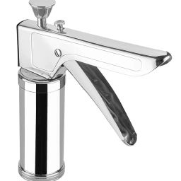 Stainless Steel Kitchen Press with Different Types of Jalies, Murukku Maker/Bhujiya Maker/Noodles/Cookies/Namkeen/Chakali Maker/Sev Maker/Farsan Maker/Gathiya Maker image 3