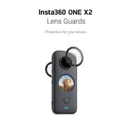 PHOTO MAX Insta 360 One X2 2Pcs Dual Lens Protector Guard Sticky Tempered for Insta 360 Action Camera Lens Cover Dust Proof, Anti-Strach Protective Insta 360 Accessories (Insta 360 X2 Lens) image 2