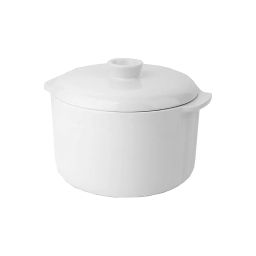 TAYAMA Mini White Ceramic Pot with Presets and Built-in Timer, Small image 1