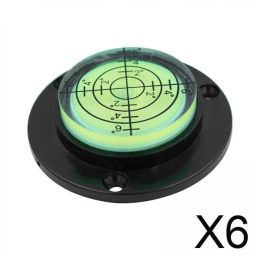 MYADDICTION 6xHorizontal Leveler Bubble Level Precision for Camping Wall Clocks Rvs Color A image 2