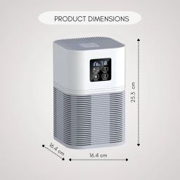B-Arm Air Purifier with H13 HEPA Filter| Room Air Purifier with Aroma Diffuser, Digital Display, 6 Timers & PM 2.5 Sensor| Coverage Area 600 Sq. ft| Remove 99.97% Allergens(1 Year Warranty) image 5