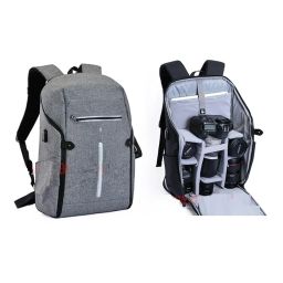 Multi-Function Camera Shoulder Backpack Bag Water Resistant Dustproof Lens Accessories Carry Case Zipper Mesh Pockets Safe and Comfortable image 1