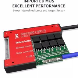 evliion 15S48V 60A DALY Make Battery Management System BMS Same Port for LFP LiFePo4 Battery DIY image 3