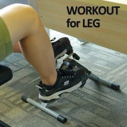 BLEQYS® Mini Cycle Pedal Exerciser with Adjustable Resistance and Digital Display - for Light Leg and Arm Exercise and Physiotherapy at Home image 5