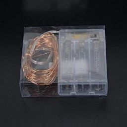 Desidiya 3AA Battery Powered Copper String Decorative LED Fairy Lights Warm White, 10 Meters, 100 LED's (Pack of 1) image 4