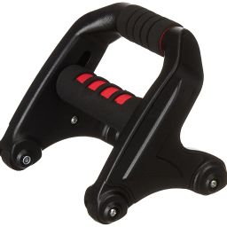 amazon basics 3 in 1 Push Up Bar, Abdominal Roller, Hand Grip image 3