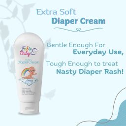 Fabie Baby Imported Diaper Rash Cream for Baby, Organic Rash Cream for New Born Baby, Tested in UAE, 50ml image 2