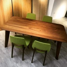 Sheesham Wood 4 Seater Dining Table Only for Dining Room Sets | Wooden Rectangle Dinner Four Seater Dinning Table Without Chairs for Home and Restaurant | Walnut Finish image 5