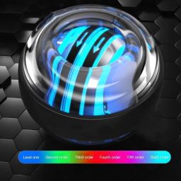 EIZOOU Gyro Ball Strength Forearm Exerciser Advanced Wrist Hand Trainer for Grip Flexibility Rehabilitation Ideal for Fitness Injury Recovery Sports image 2