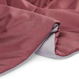 Amazon Basics Reversible Microfiber Comforter | Full/Queen Size | Lightweight & Soft | Pack of 1 (Red & Burgundy) image 3