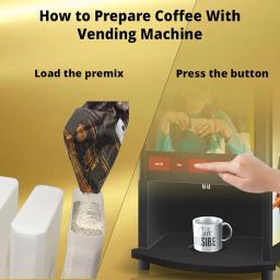Cafe DESIRE I DRINK SUCCESS Instant Coffee Powder Premix | Milk Not Required | Just Add Hot Water | Taste As Home-Made | Manually And All Vending Machine Suitable | 3 In 1 Packet (1 Kg) image 4