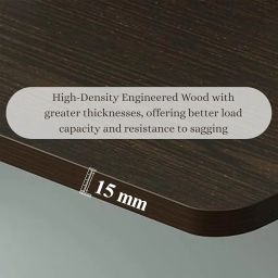 Lukzer Engineered Wood Wall Mounted Folding Table for Kitchen, Computer, Workstations Multi Function Computer Desk Workbench (MT-001 / Wenge /120 × 40 cm) DIY (Do It Yourself) image 5