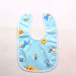 BabyGo Waterproof Spill Resistant Bibs, Baby Apron With Bib, Baby Bibs For 6 to 12 Months, Fastdry Bibs, Soft Cotton Bib (Set of 6) image 2