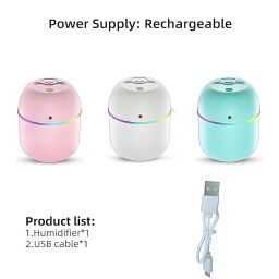 Oblivion Mini Humidifier | Portable Diffuser for Essential Oils | USB Essential Oil Diffuser for Home Office Car | Low Noise Aroma Aromatherapy Machine | Humidifier With Night Light (1Pcs) image 5