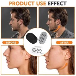 GIDGIDL Jaw Exerciser For Men 3 Resistance Levels (6 pcs) BPA Free Silicone Jaw Exerciser Gum Tablets for Women Jaw Trainer & Jawline Exerciser Shaper For Beginner, Intermediate & Advanced Users image 4