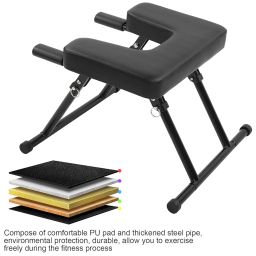Headstand Inversion Bench, Headstand Stool, Foldable Multiple Interlocking PU and Steel for Home Gym image 4