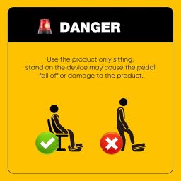 Sweetcrispy Compact Under-Desk Elliptical – Quiet Mini Pedal Exerciser with Adjustable Speed and LED Display, Portable Workout Equipment for Home or Office image 5