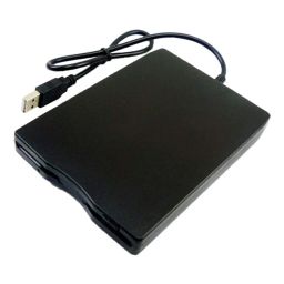 3NH® Black External USB Floppy-Disk Drive Portable Diskette FDD for PC Notebook image 1