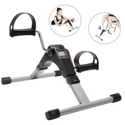 HVG TRADERS Mini Cycle Pedal Exerciser with Adjustable Resistance and Digital Display - Suitable for Light Exercise of Legs & Arms, and Physiotherapy image 1