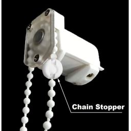 Vyonald Trading Roman Blind Component Includes Brackets, Control Unit with Beaded Chain & Stopper (Chain Size 2.4 Meters) image 3