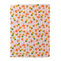 JOY'S E-STORE Soft Cotton Diaper Changing Mat/Sleeping Mat – Waterproof Foam Bed Protector for Newborns (0–12 Months) – 60 x 45 cm, Set of 4 – Reusable & Lightweight image 5