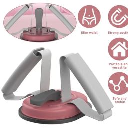 Mokshith Multifunction Practical Home Suction Cup Portable Feet Belt Sit-Up Assistant Device Sit-up Fitness Training Aid Feel Tools Assistant Device Core and Abs Trainers image 2
