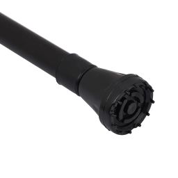 All New Walking Stick with Adjustable Height | Anti-Slip Base for Patients, Old People or Physically Challenged (Black) image 2