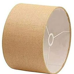 DARKROOM Light 12' shade Jute Burlap Lampshade, (12" x 12" x 8") for Table and Floor Lamps image 5